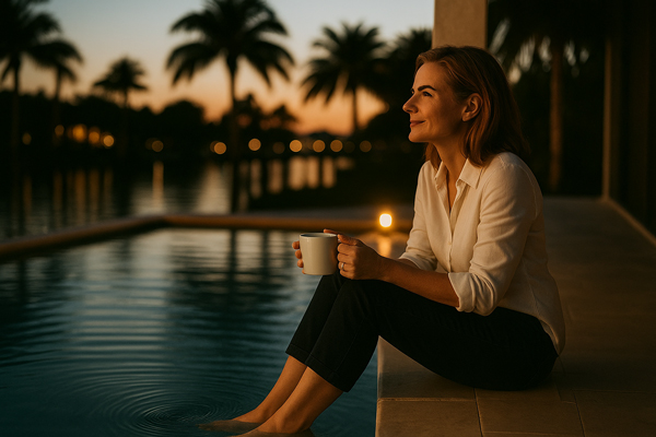 Perfect pool every morning